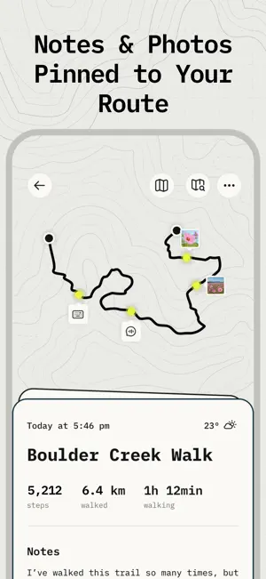 Walking Tracker: Footnotes screenshot 4