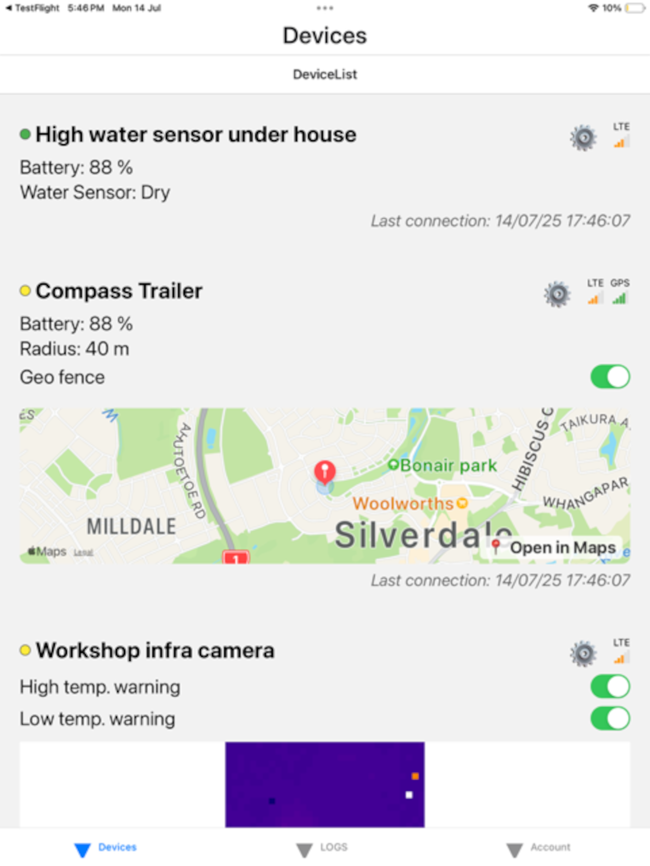 Z-tech IoT screenshot 7