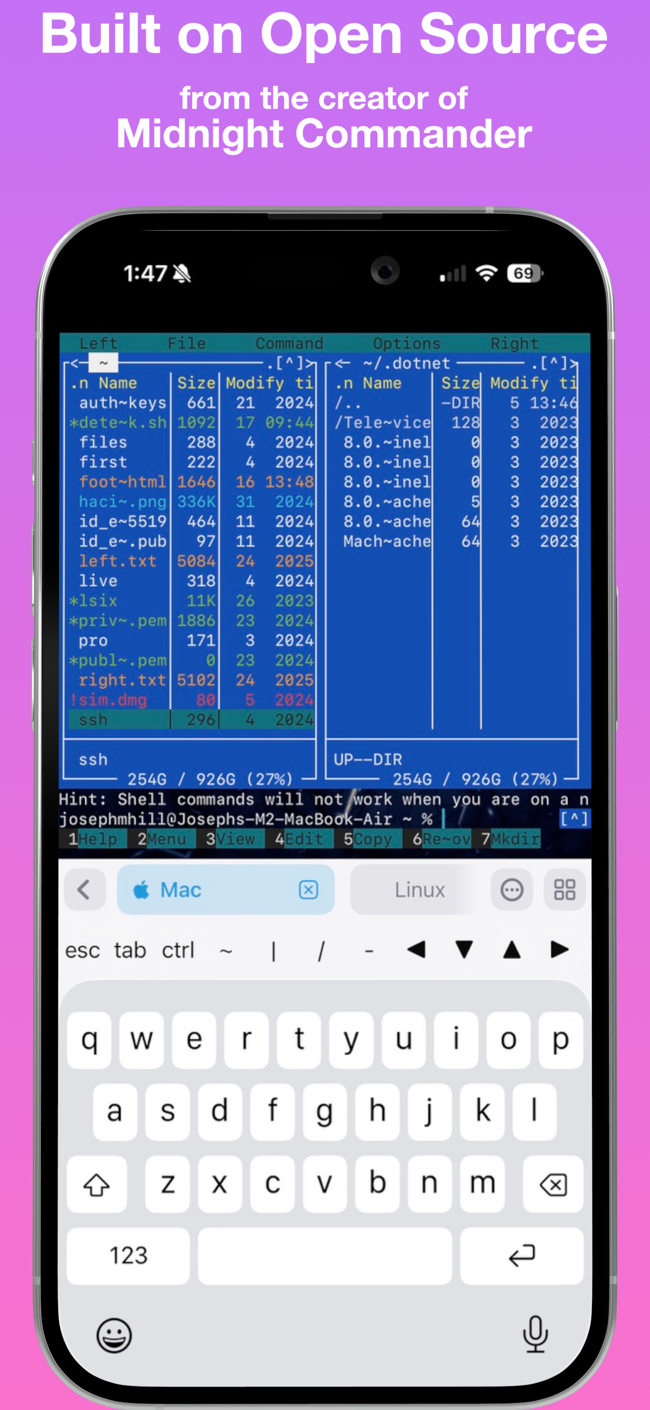 La Terminal - SSH Client