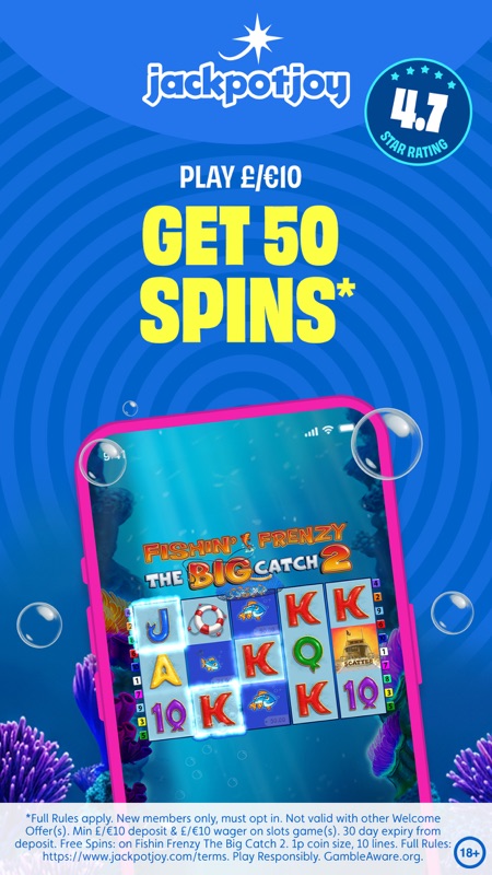 Jackpotjoy - Real Money Casino screenshot 1