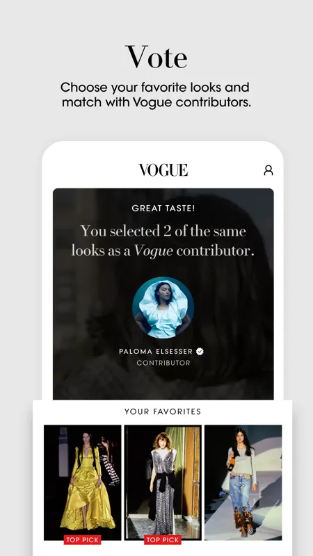 Vogue: Fashion & Shopping screenshot 4 of 10