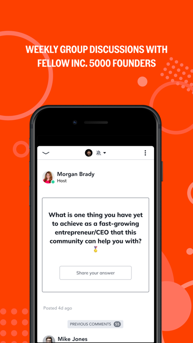 Screenshot 2 of Inc. 5000 Community App