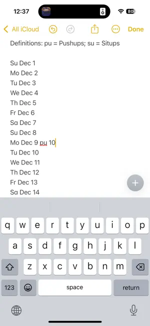 Track Workouts screenshot 1