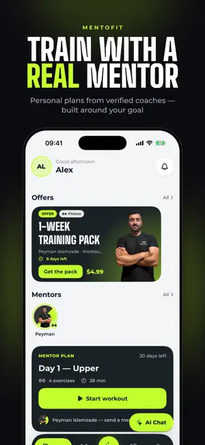 MentoFit screenshot 1
