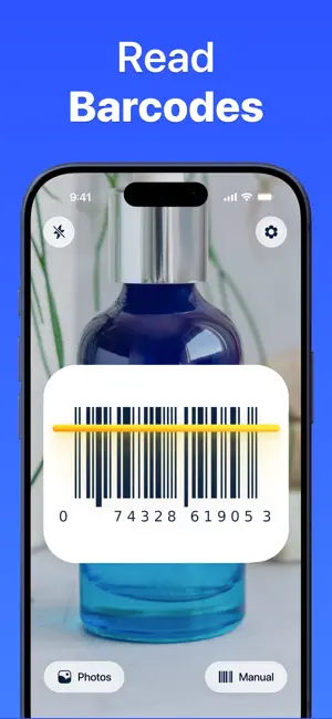 QR Code Reader + Scanner App screenshot 2