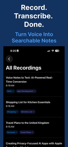 Voice Digest screenshot