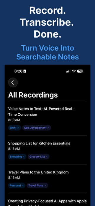 Voice Digest Screenshot 1 of 5