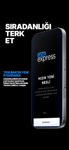 One Express screenshot