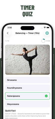 Yoga Poses Quiz Screenshot 6 of 10