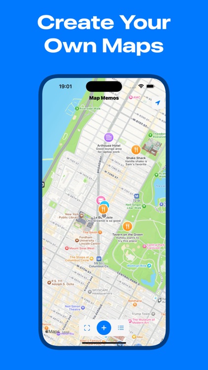 Map Memos - Location Notes