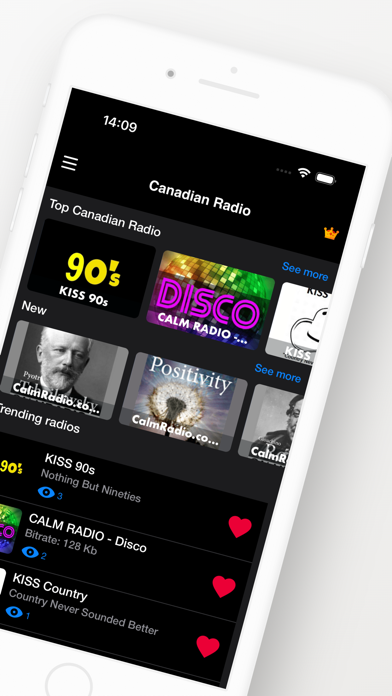 Canadian Radio Online Screenshot
