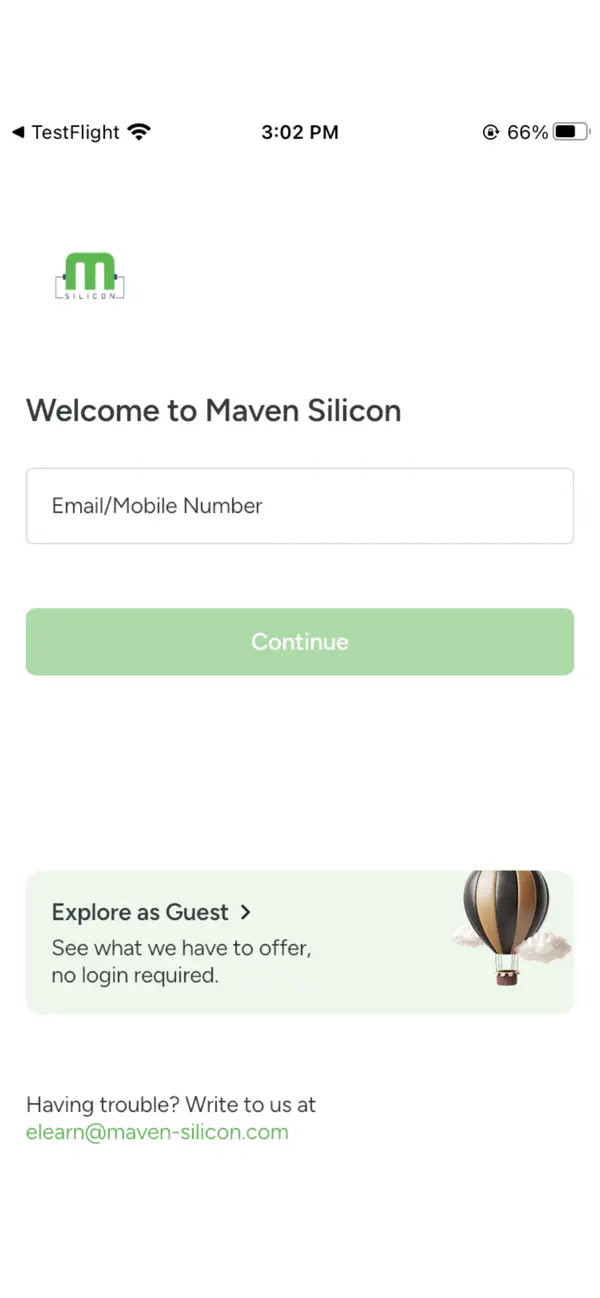 Screenshot #1 pour Maven_Silicon