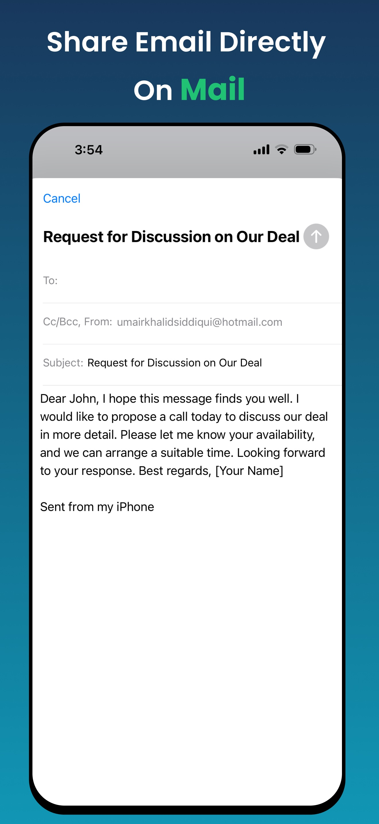 Email Writer : AI Email Writer