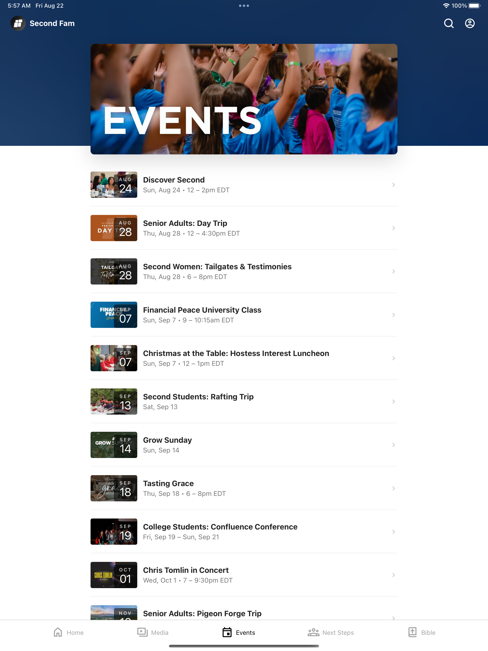 Second Baptist Warner Robins