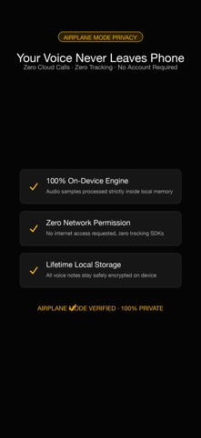 Voice to Text · Baro iPhone screenshot