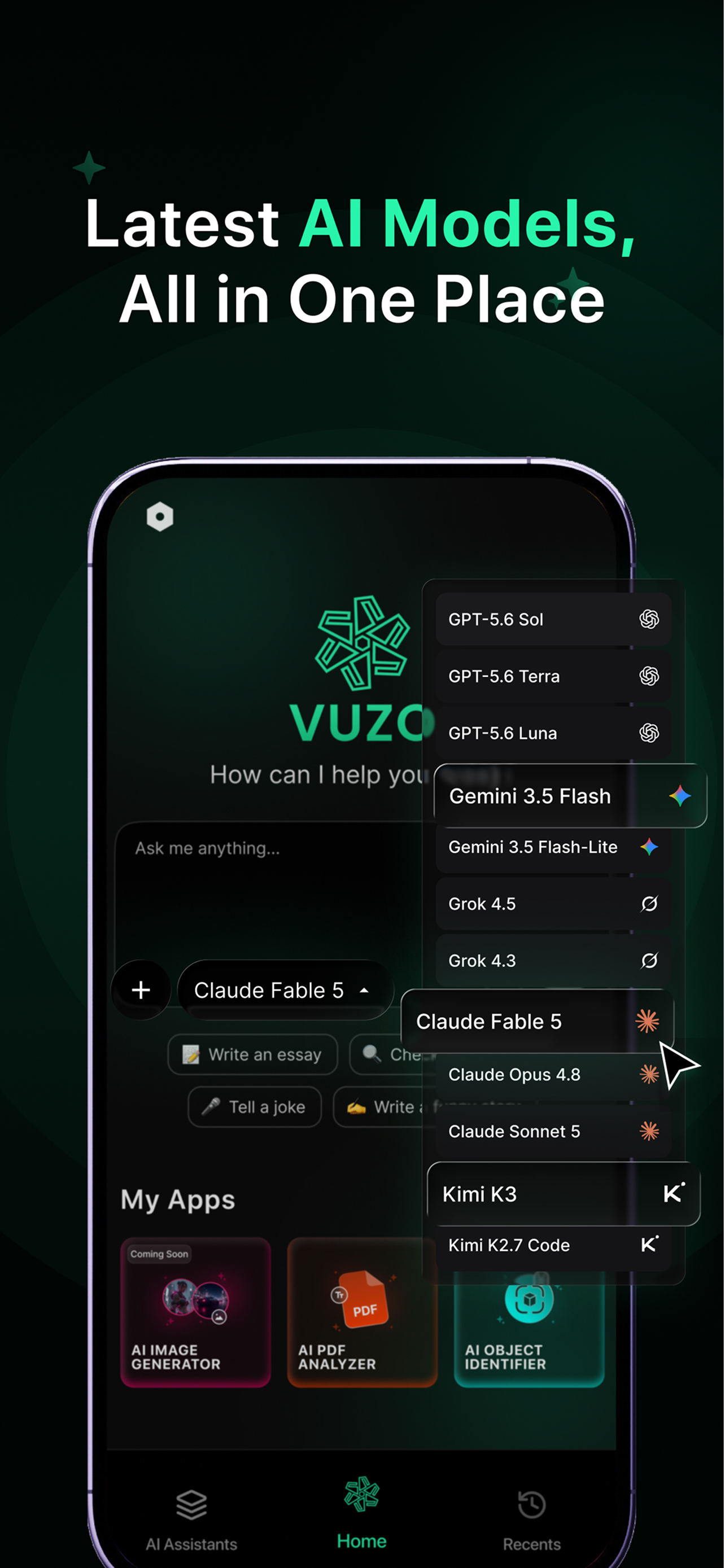 AI Chat: Vuzo screenshot 2