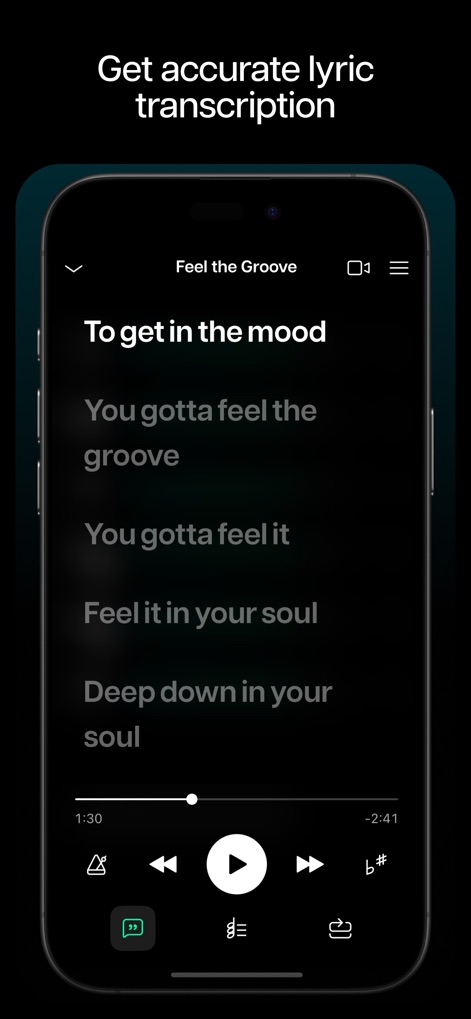 Moises: The Musician's App - Accurate Lyric Transcription