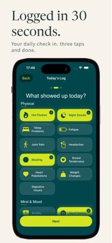 Rythma - Perimenopause Tracker Screenshot 7 of 8