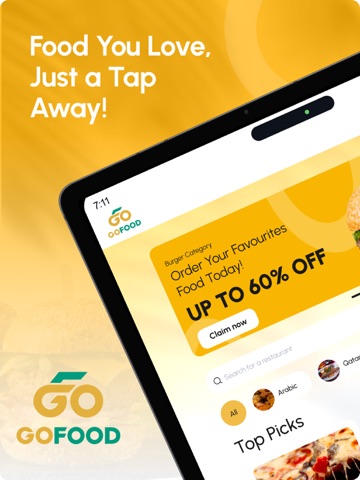 Go.Food iPad screenshot