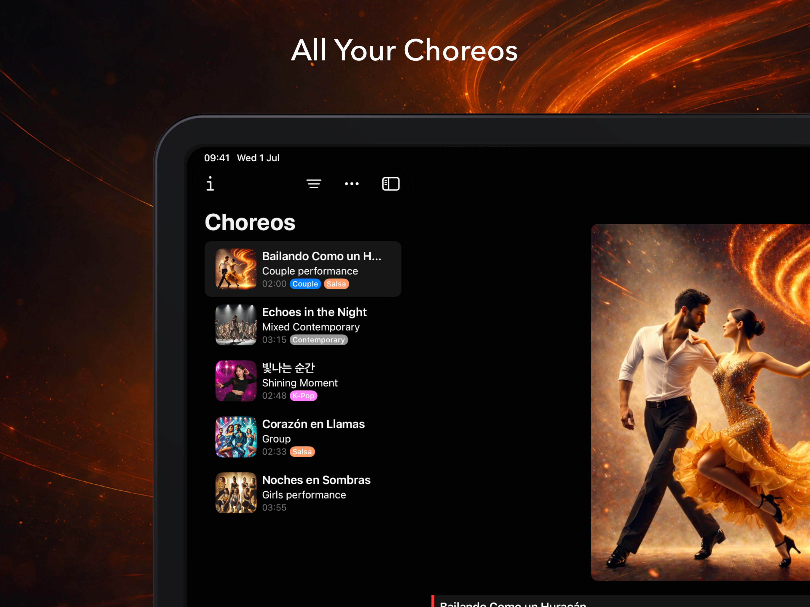 Choreo Player screenshot 8