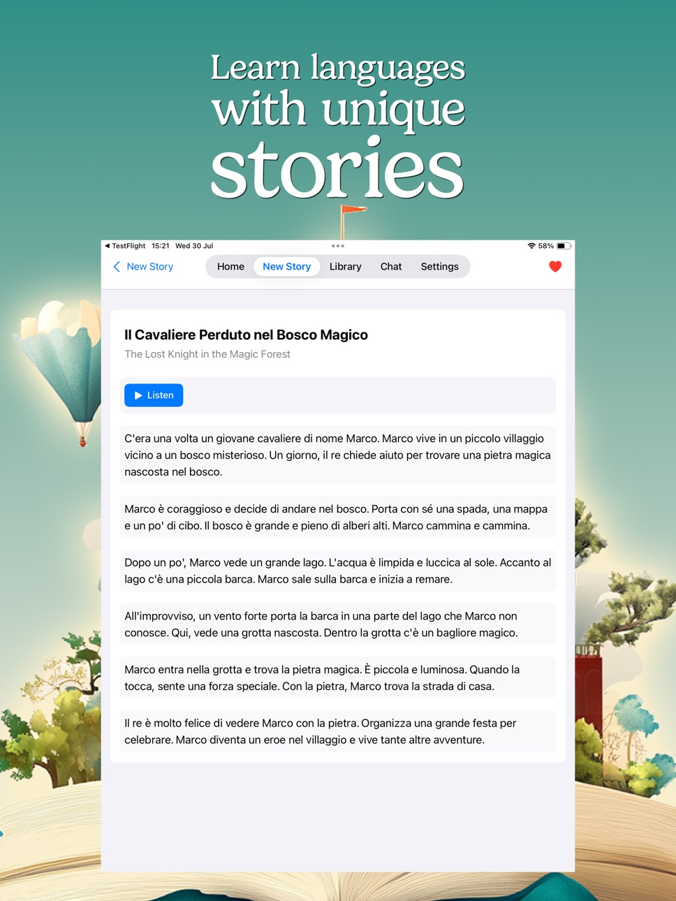 iPad screenshot