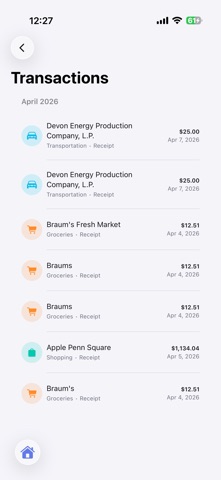 BillCast iPhone screenshot