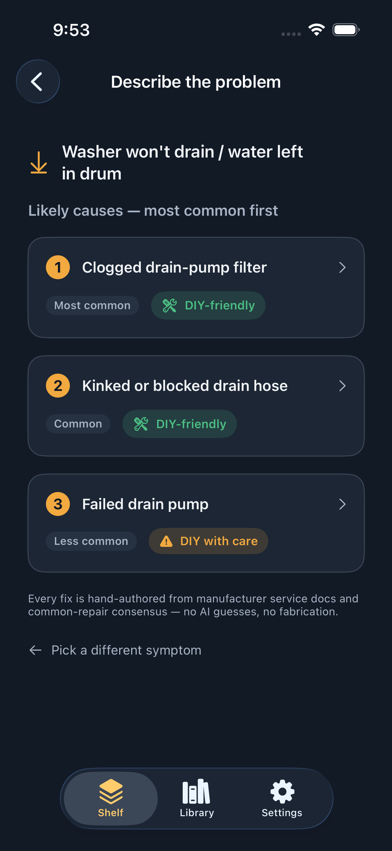 FixFrame: Appliance Fixer screenshot 5