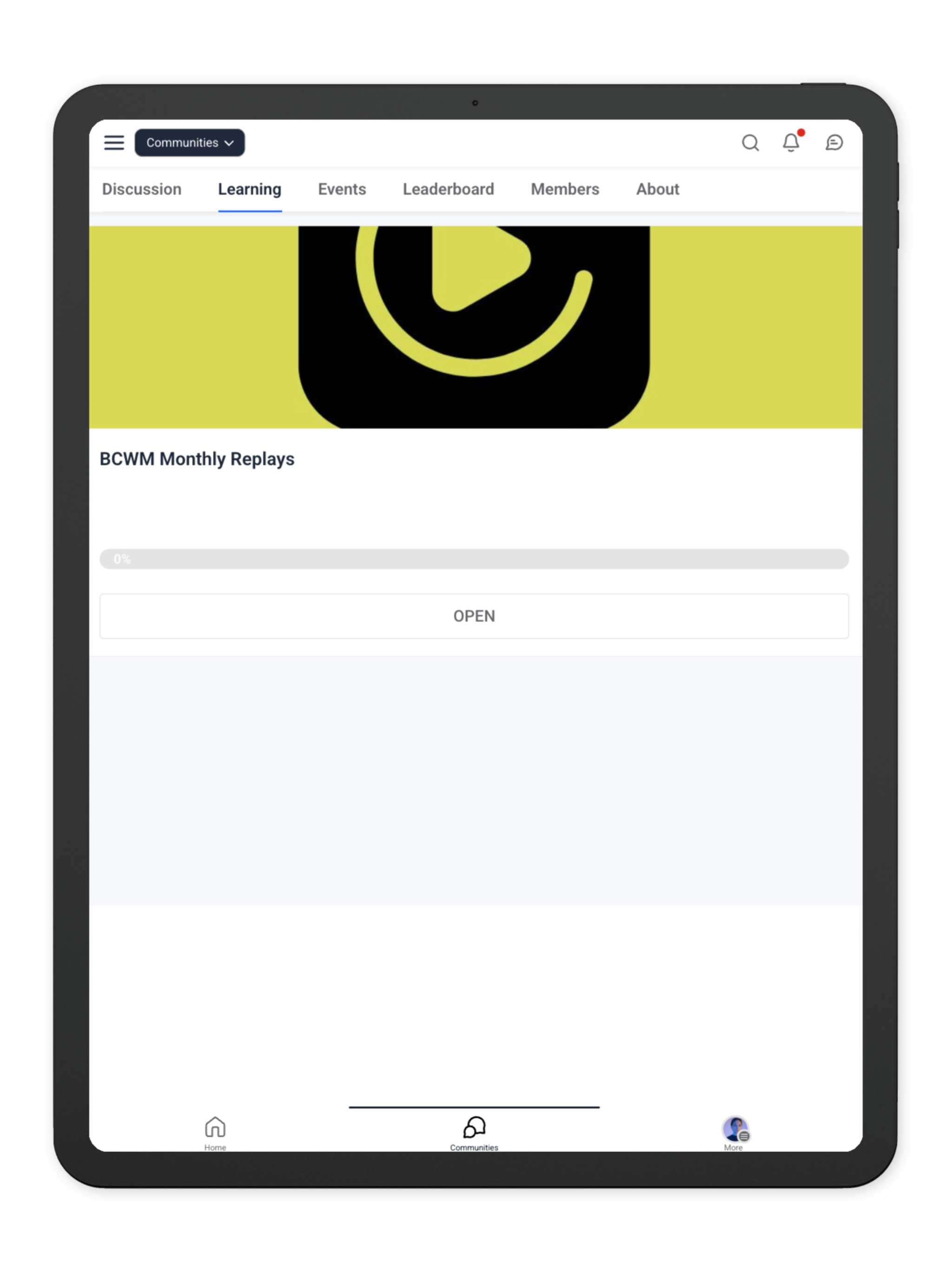BCWM Communities screenshot 8