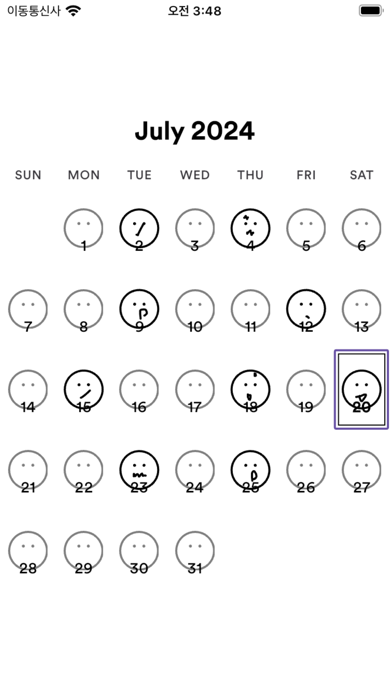 Screenshot 1 of Scribbly - Emotion Draw Diary App