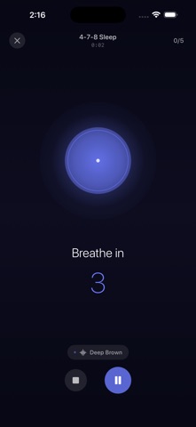Inhale: Box Breathing Timer Screenshot 2 of 10
