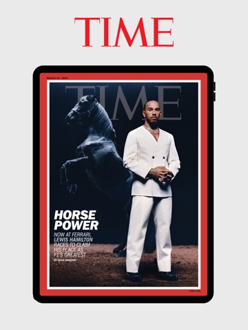 TIME Magazine iPad screenshot