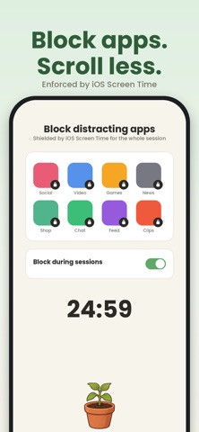 Pomodoro Timer ADHD - Sprout Screenshot 3 of 6