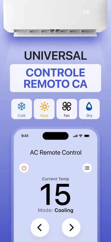 Controle do AR Condicionado screenshot 1 of 4