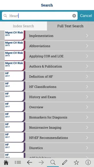 ACC Guideline Clinical App screenshot 1