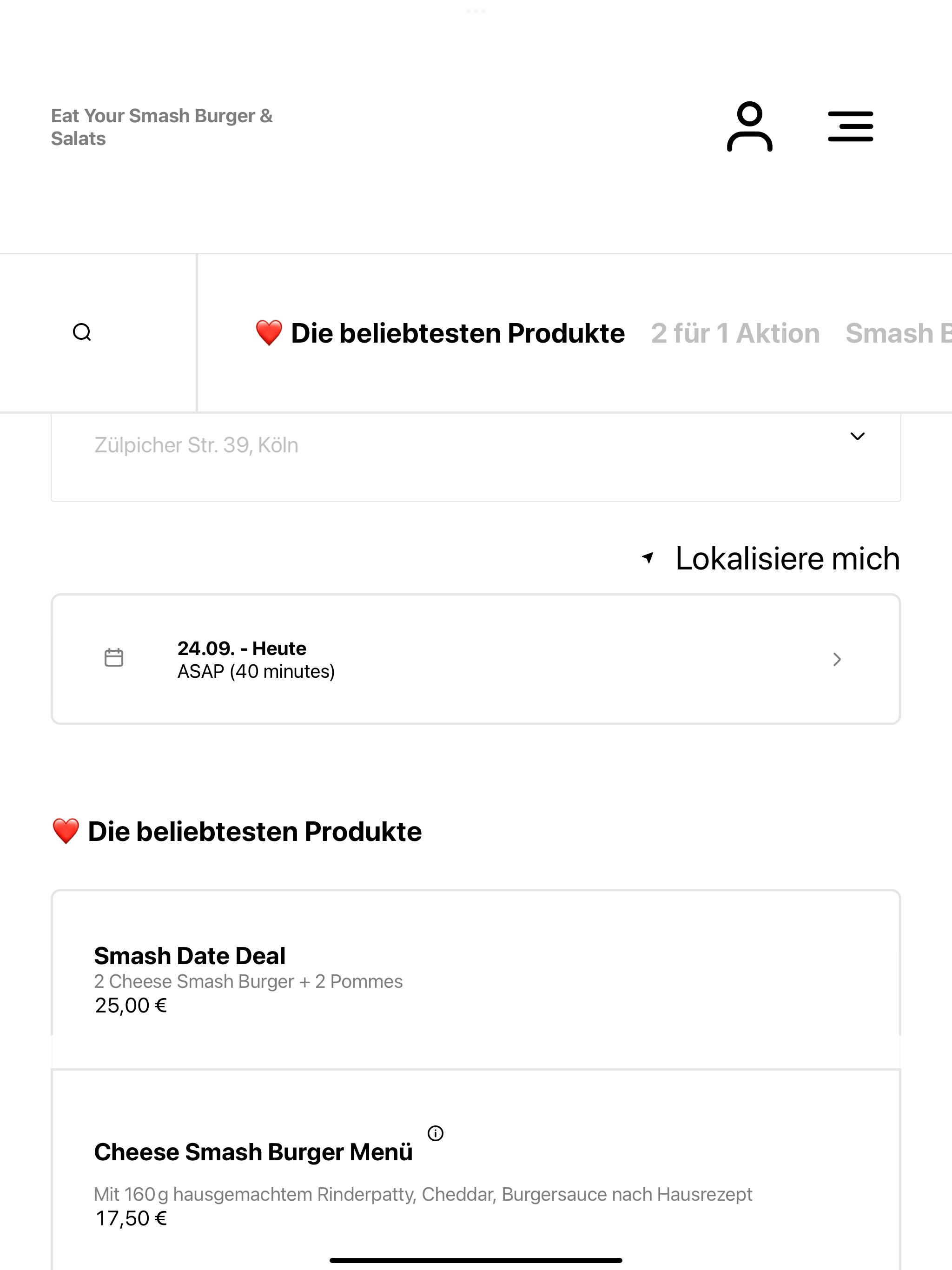 Eat Your Smash Burger & Salats screenshot 7