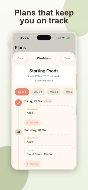 Lilo: Baby Solids Tracker screenshot 3