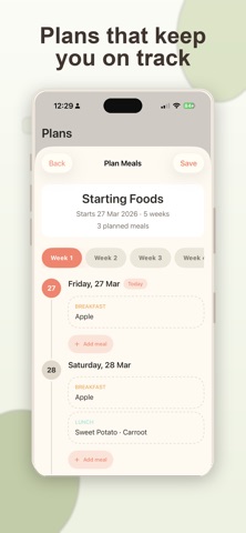 Lilo: Baby Solids Tracker Screenshot 3 of 6