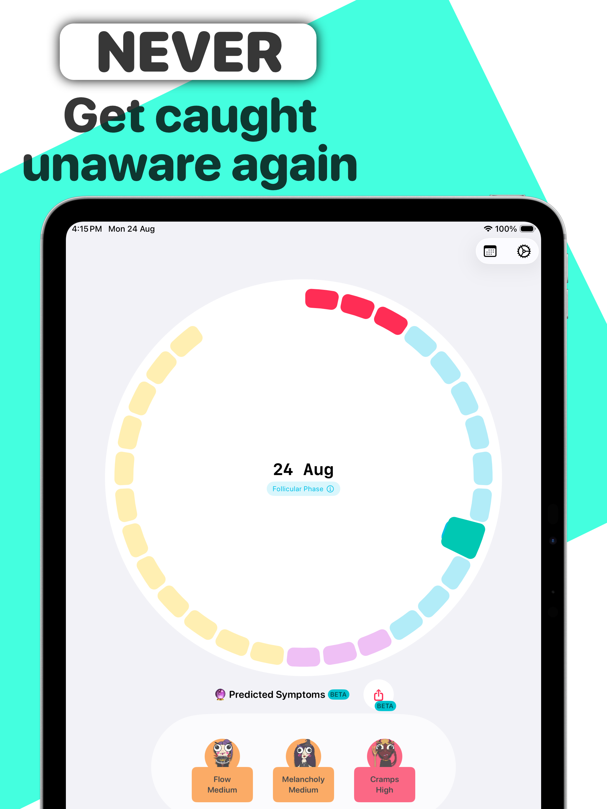 Comma: Private Period Tracker screenshot 7
