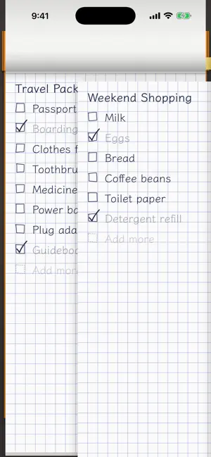 CheckPad - Checklist screenshot 3