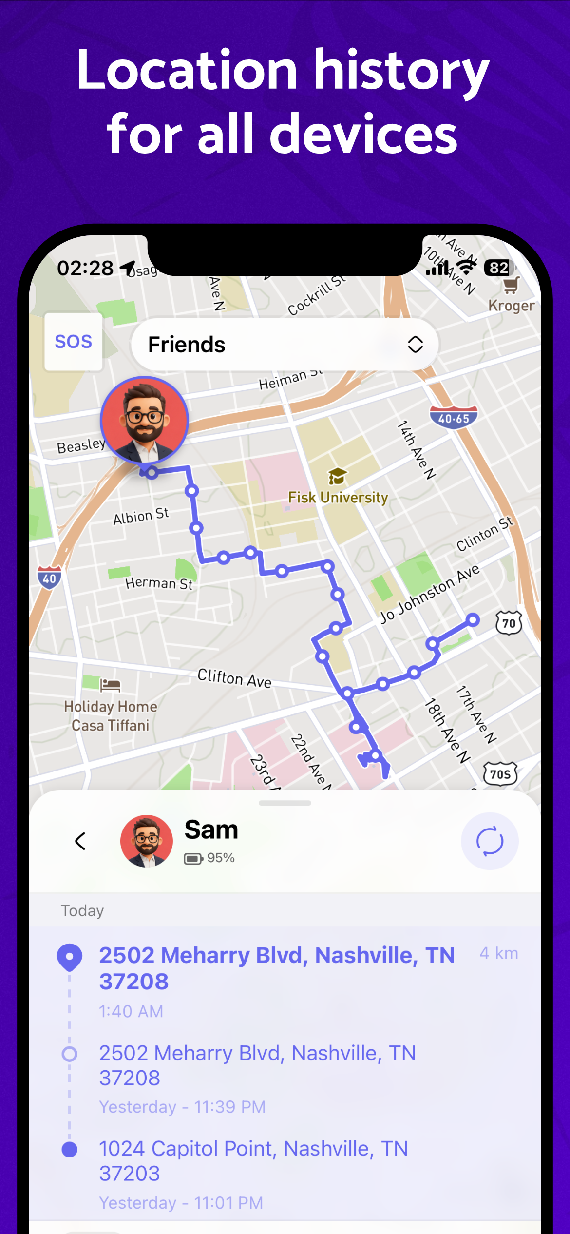 PhoneTracer: Live GPS Tracker screenshot 3