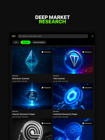 CryptoWave Media iPad screenshot 2