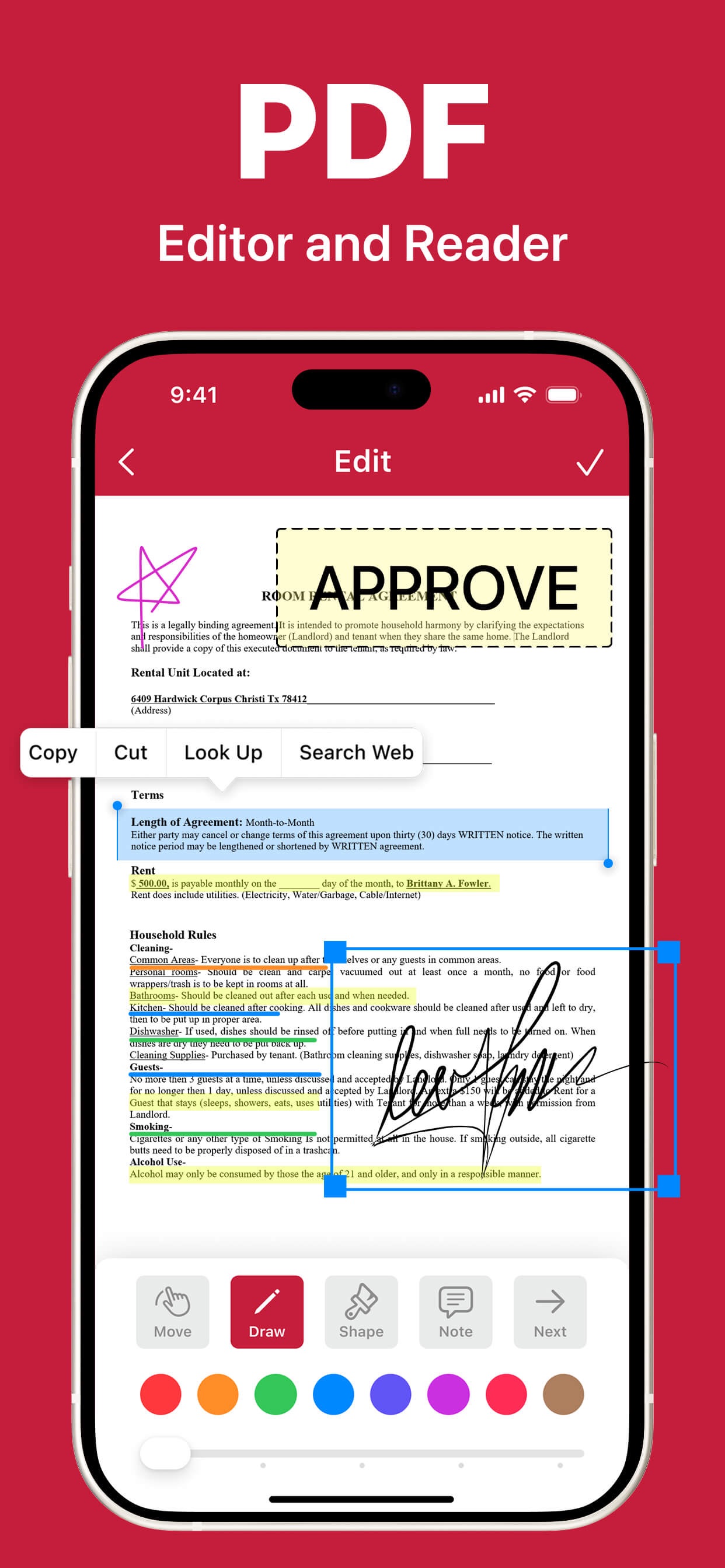 Screenshot 1 of PDF Pro‏‎