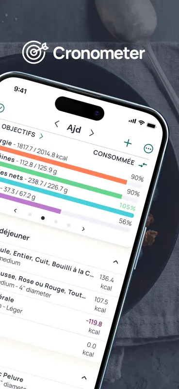 Cronometer: compte-calories screenshot 2 of 9