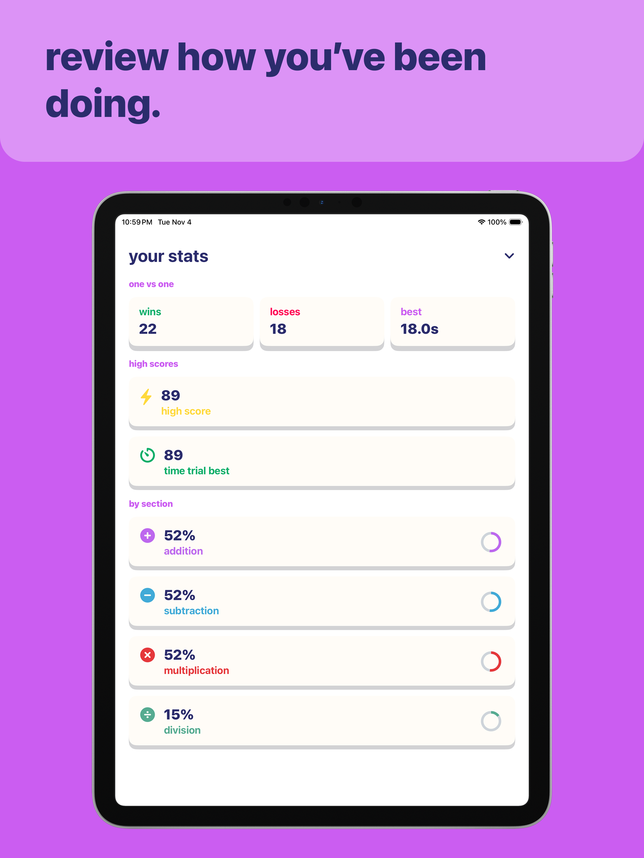 Quick Mental Math screenshot 12