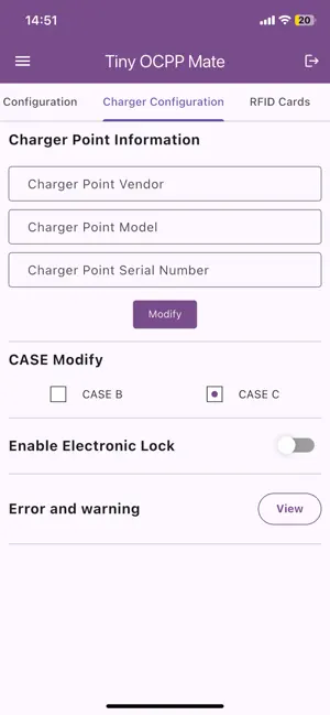 OCPP Mate screenshot 2