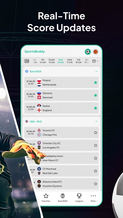 SportsBuddy: Live Scores Screenshot