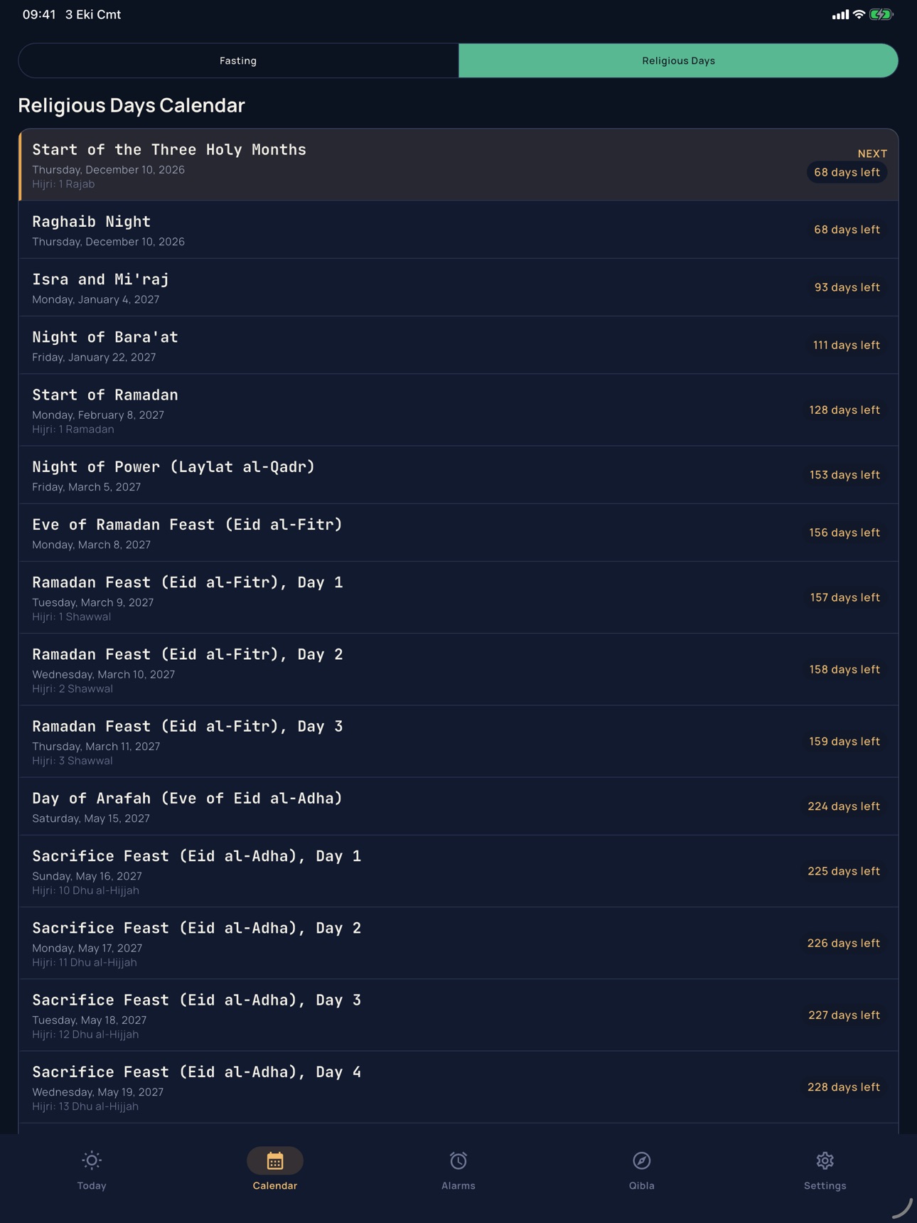 Screenshot 8 of Vakit Dostu: Prayer Times
