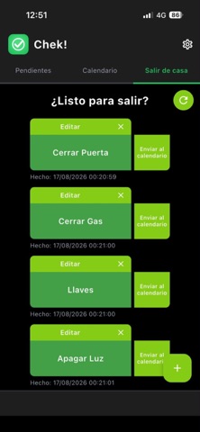 Chek! iPhone screenshot