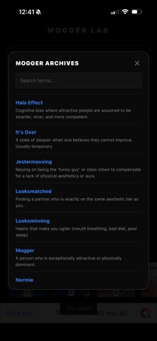 Mogger Lab Screenshot 1 of 4