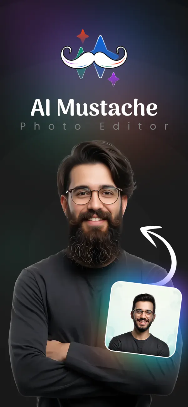 Screenshot #1 pour AI Mustache Photo Booth